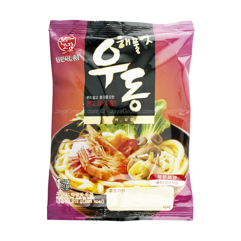 Bon Go Jang Udon Noodles with Seafood Soup Base 212g