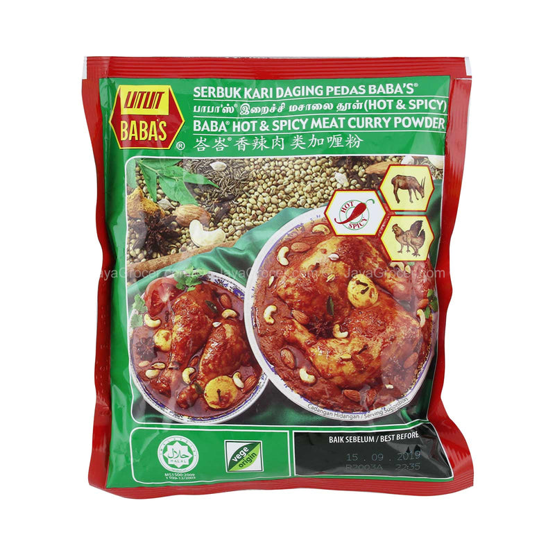 BABA's Hot & Spicy Meat Curry Powder 250g