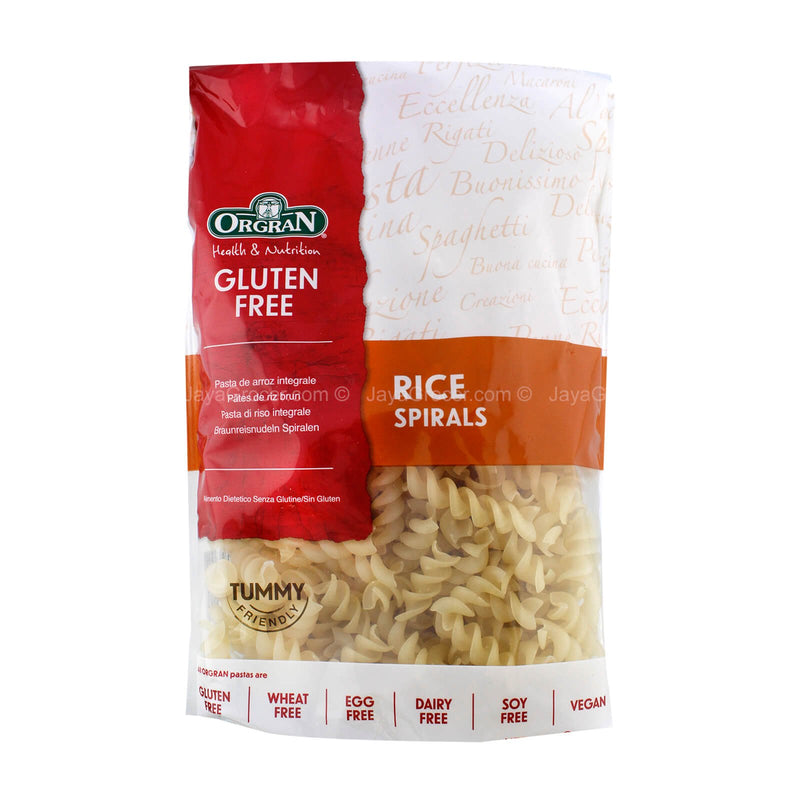 Orgran Gluten Free Rice Spirals Pasta 250g