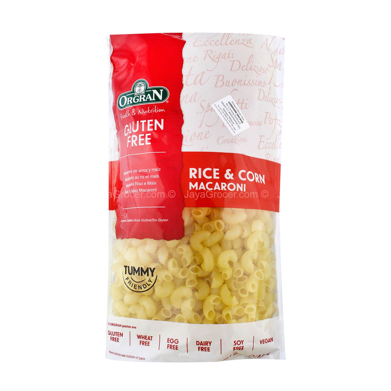 Orgran Gluten Free Rice & Corn Macaroni 250g