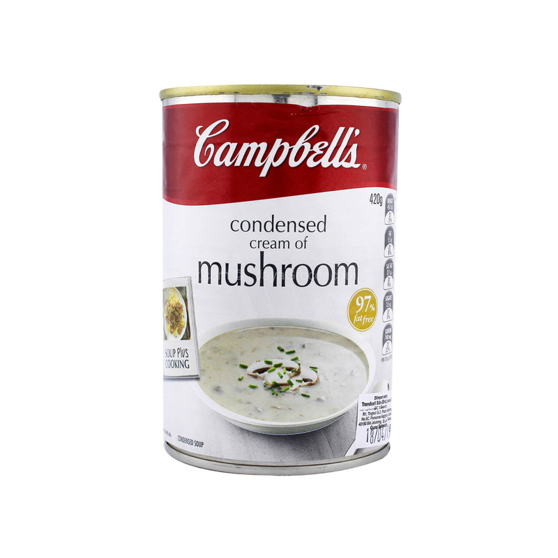 Campbells Australia Cream of Mushroom Condensed Soup 420g