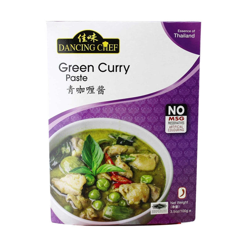 Dancing Chef Green Curry Paste 100g
