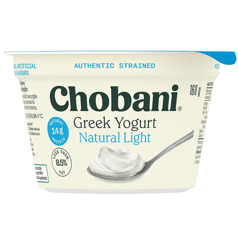 Chobani Natural Light Greek Yogurt 160g