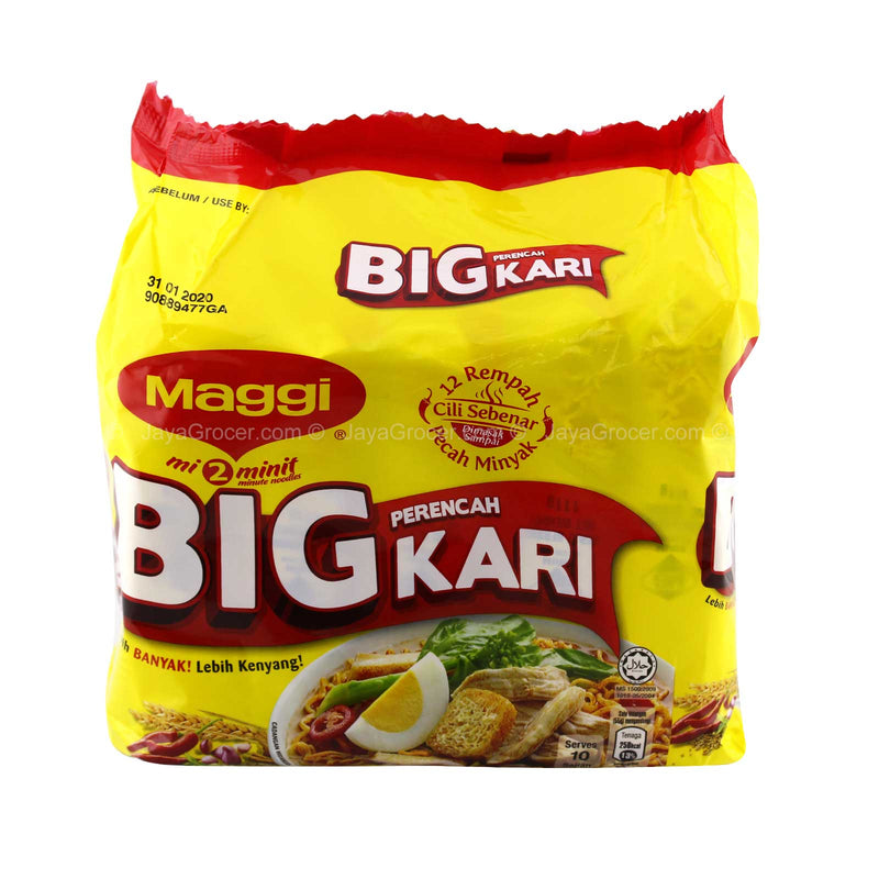 Maggi Big Curry Instant Noodles 101g x 5packs