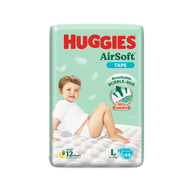 Huggies Diapers Airsoft SJP (Large) 44pcs/pack