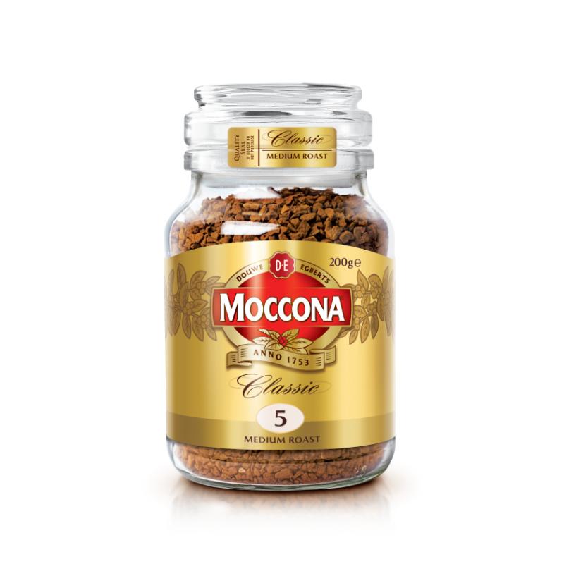 Moccona Classic Medium Roast 5 Coffee 200g