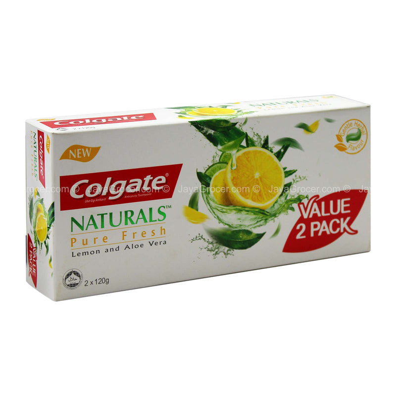 Colgate Naturals Pure Fresh Value Pack 120g x 2