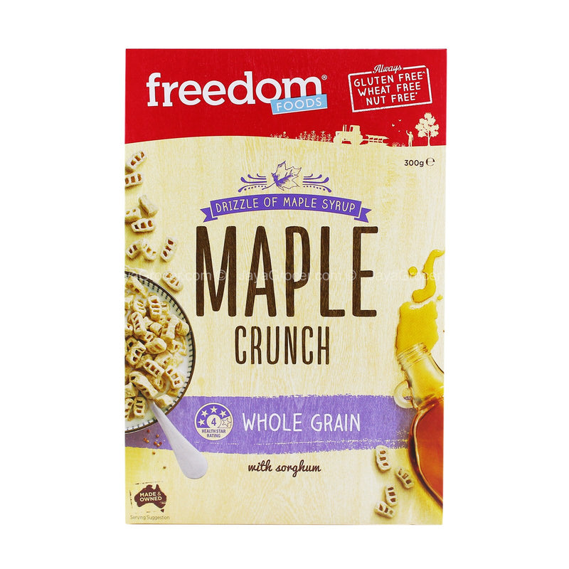 Freedom Foods Whole Grain Maple Crunch with Sorghum 300g
