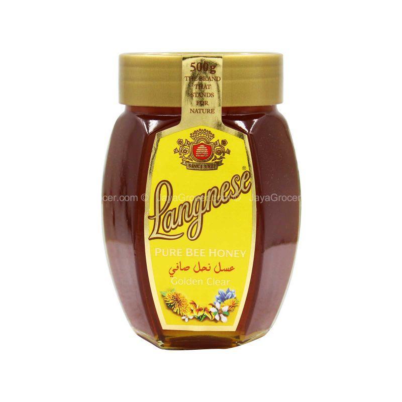 Langnese Pure Bee Honey Golden Clear 500g