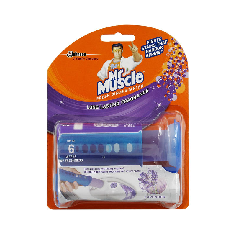 Mr Muscle Fresh Disc Starter Lavender 38g