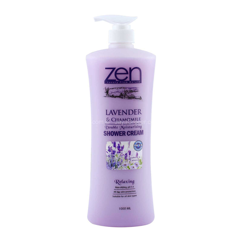 Zen shower cream lavendar 1lit