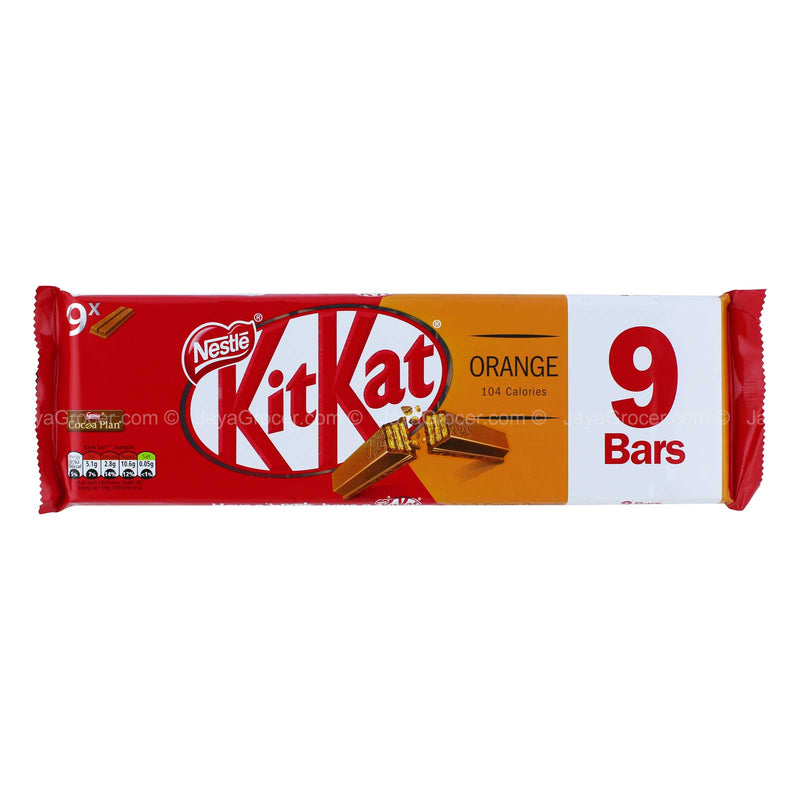 Kit Kat 2 Finger Chocolate Wafer Orange Flavour 186.3g