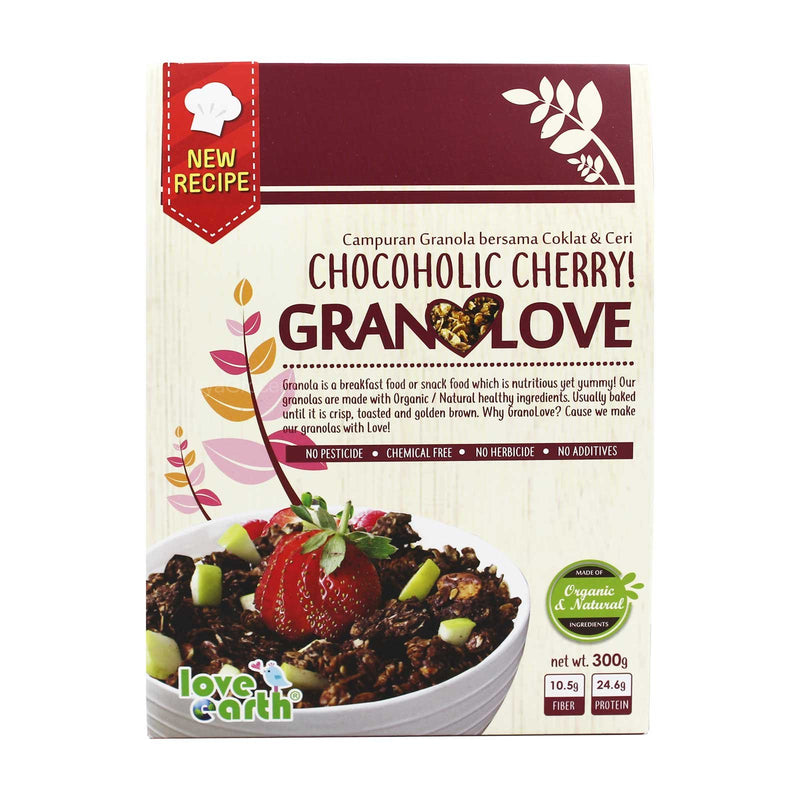 Love Earth Chocoholic Cherry Granolove 300g
