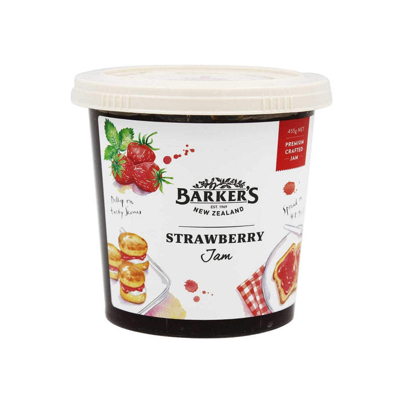 Barkers strawberry jam 455g
