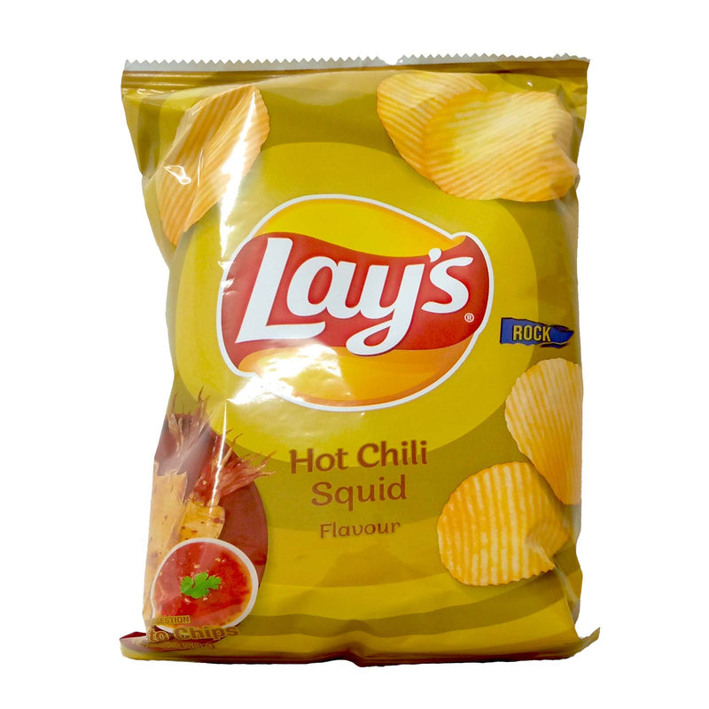 Lays Hot Chilli Squid Potato Chips 50g