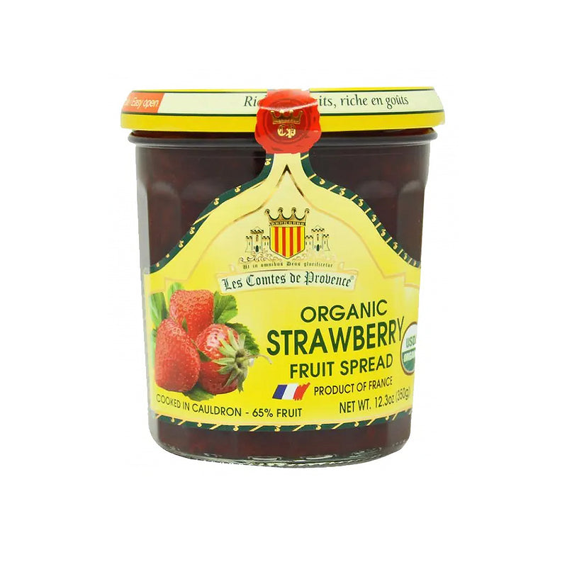 Les Comtes de Provence Organic Strawberry Fruit Spread 350g