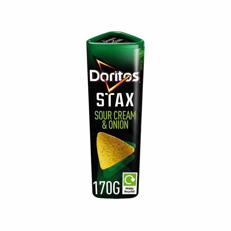 Doritos Stax Sour Cream and Onion Tortilla Chips 170g