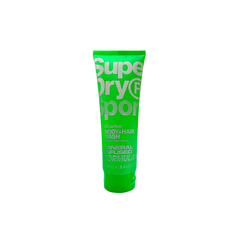 Superdry Sport Re:Active Body Plus Hair Wash 250ml