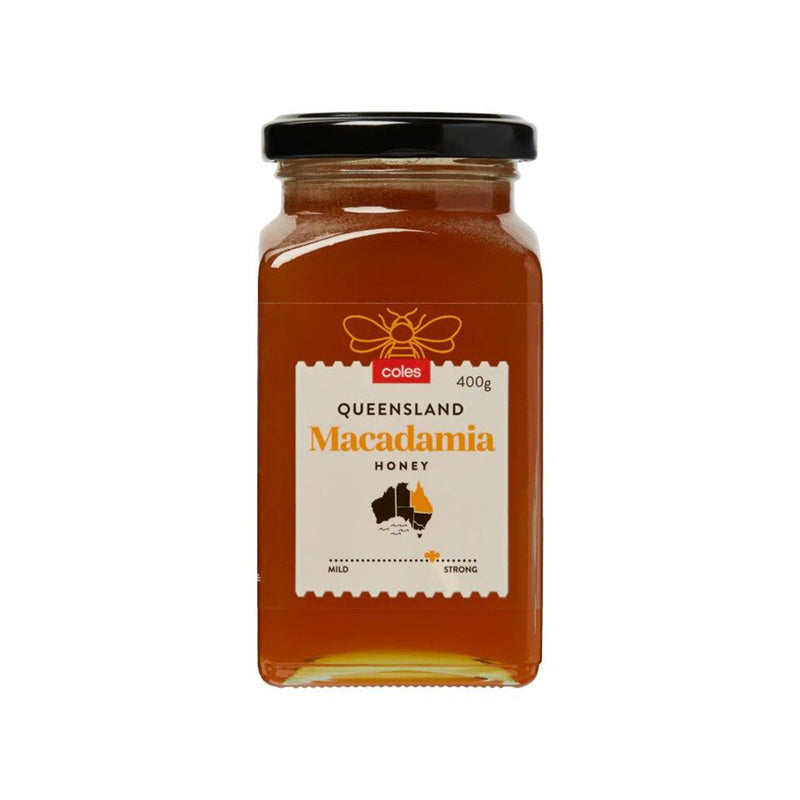 Coles Queenland Macadamia Honey 400g