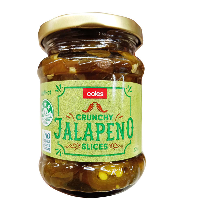 Coles Mexican Jalapeno Slices 205g