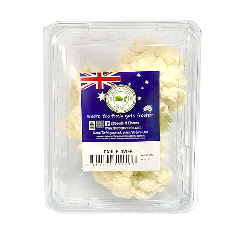 The Seeds and Shores White Cauliflower (Australia) 300g
